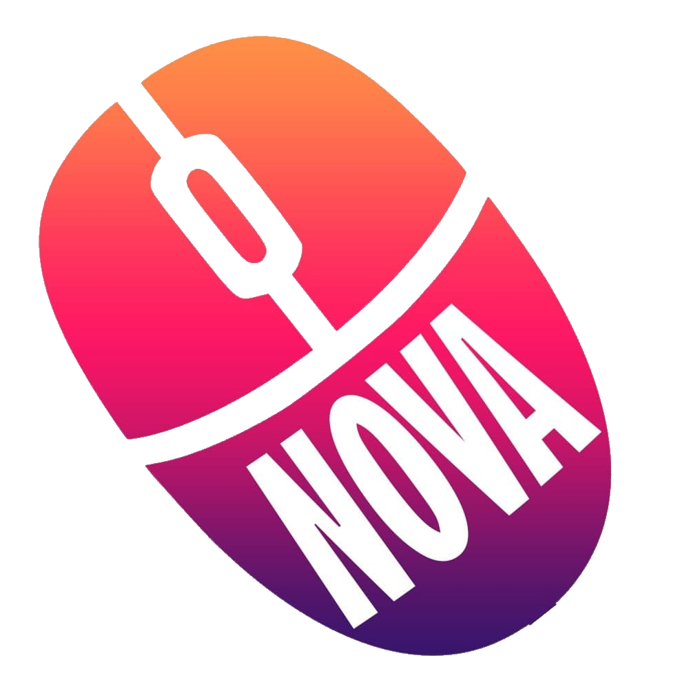 Логотип компьютерного клуба NOVA